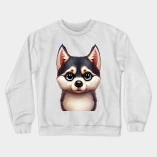 Dogtastic Alaskan Klee Kai Crewneck Sweatshirt